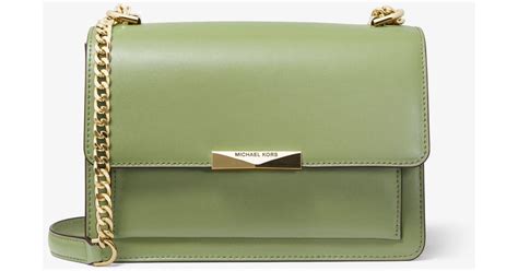 michael kors jade on xbody|Jade Large Leather Crossbody .